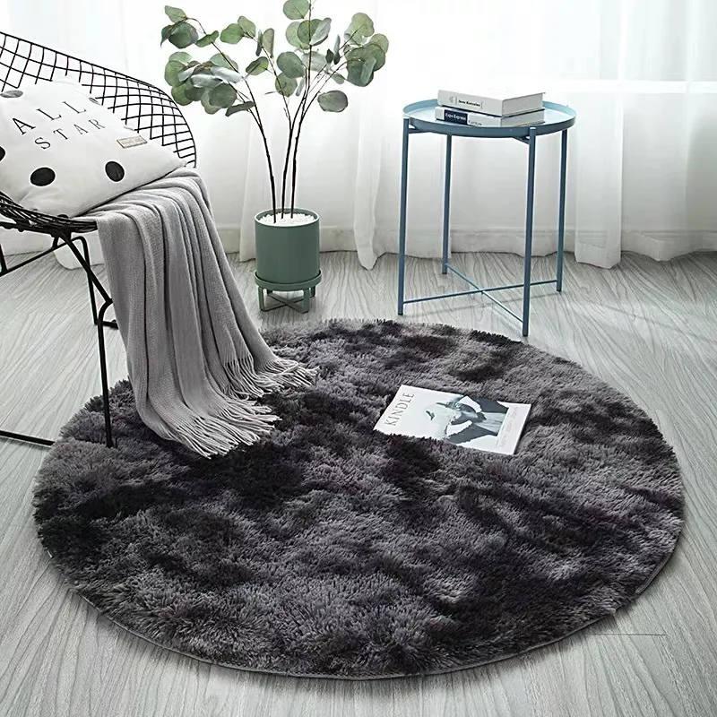 Nordic Round Gradient Carpet for Living Room Bedside Chair Floor Mat Fluffy Soft Carpet Rug Bedroom Washable Non-slip Home Decor
Nordic Round Gradient Carpet for Living Room Bedside Chair Floor Mat Fluffy Soft Carpet Rug Bedroom Washable Non-slip Home Decor