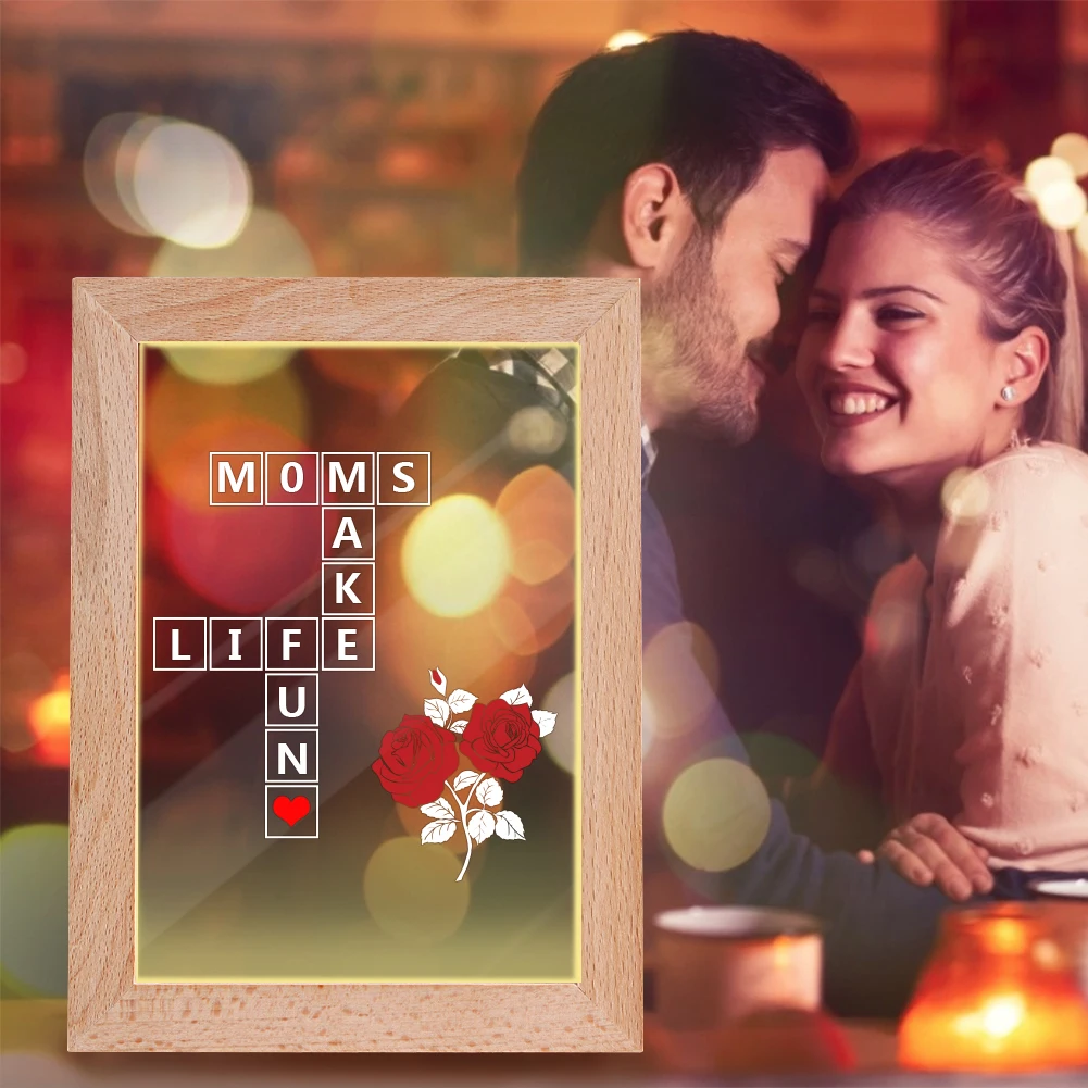 Photo Frame Wooden Home Bedroom Decorative LED Night Lights Frames Desktop Decor Warm Light Non-Stabbed Eye For Kid Friend Gift
Photo Frame Wooden Home Bedroom Decorative LED Night Lights Frames Desktop Decor Warm Light Non-Stabbed Eye For Kid Friend Gift