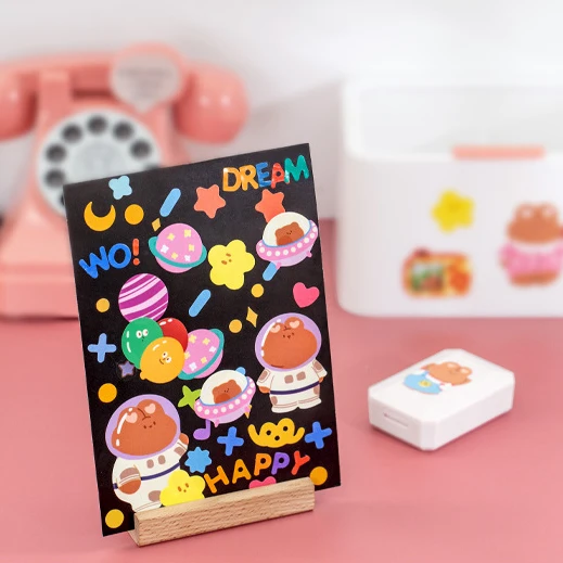 Decor Stickers Cute Bear Sticker Rainbow Fruit For Journal Scrapbook School Supplies
Decor Stickers Cute Bear Sticker Rainbow Fruit For Journal Scrapbook School Supplies