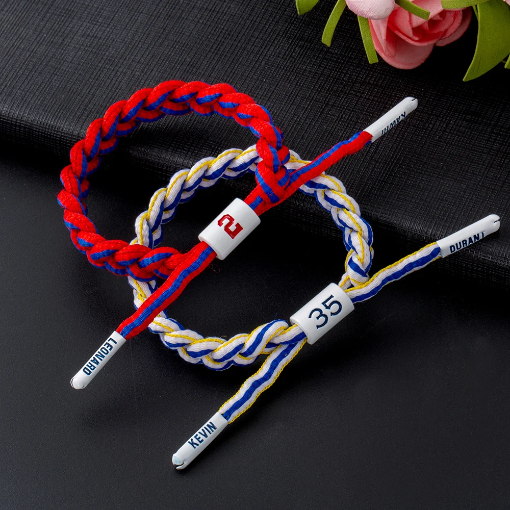 New Charm Bracelet For Friendship Basketball Team James Kobe Rope Bracelet Adjustable Bangles Women Man Lucky Wish Jewelry
New Charm Bracelet For Friendship Basketball Team James Kobe Rope Bracelet Adjustable Bangles Women Man Lucky Wish Jewelry