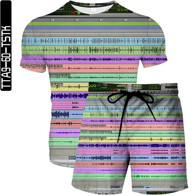 3D Printing trend summer men's and women's short sleeve suit sports running sports sweat absorbing thin sportswear
3D Printing trend summer men's and women's short sleeve suit sports running sports sweat absorbing thin sportswear