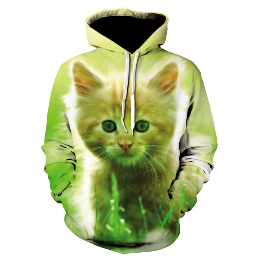 Brand new animal personality print hoodie, men and women 3d wall break cat head hoodie, 2021 brand hoodie hip-hop sports suit
Brand new animal personality print hoodie, men and women 3d wall break cat head hoodie, 2021 brand hoodie hip-hop sports suit