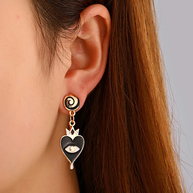 Vintage Black Demon Eye Earrings for Women Fashion Creativity Charm Girls Ear Studs Jewelry Gifts
Vintage Black Demon Eye Earrings for Women Fashion Creativity Charm Girls Ear Studs Jewelry Gifts