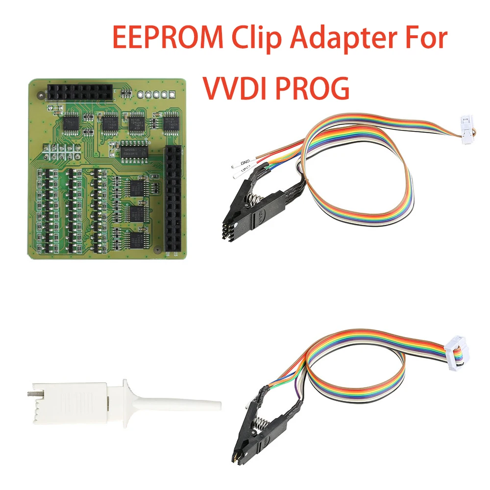 High Quality Xhorse EEPROM Clip Adapter V1.0 For VVDI PROG Programmer No Need Soldering
High Quality Xhorse EEPROM Clip Adapter V1.0 For VVDI PROG Programmer No Need Soldering