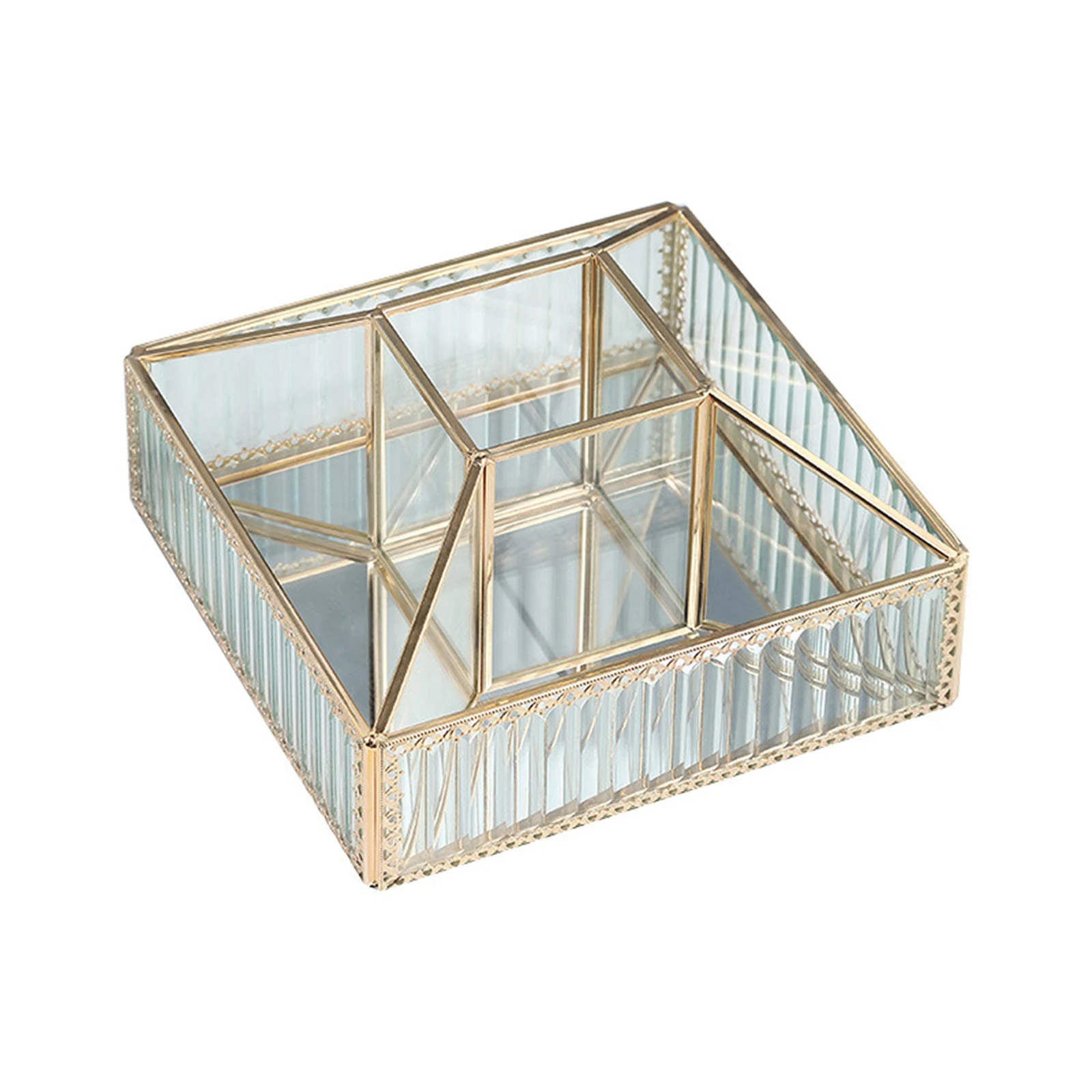 Square Storage Box, Makeup Brush Holder, Portable Desktop Tool 5-Partition Large Capacity Cosmetic Rack 
Square Storage Box, Makeup Brush Holder, Portable Desktop Tool 5-Partition Large Capacity Cosmetic Rack