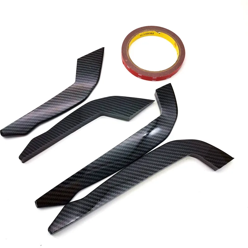 Carbon Fiber Look Car Bumper Lip Fin Splitter Spoiler Canard Front bumper side blade trim fender for Ford focus St/st-line MK4 
Carbon Fiber Look Car Bumper Lip Fin Splitter Spoiler Canard Front bumper side blade trim fender for Ford focus St/st-line MK4
