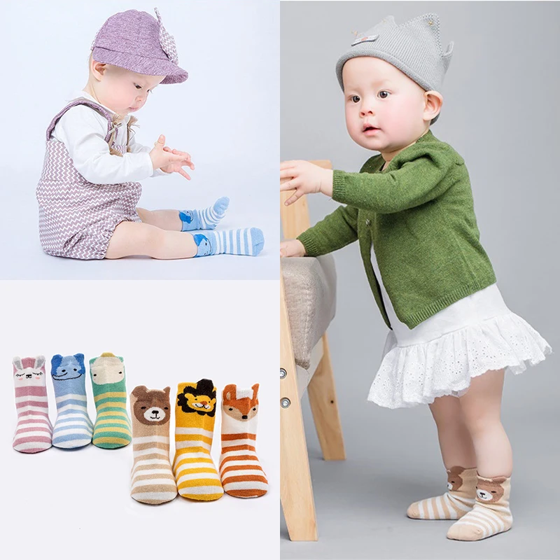 6 Pairs Fashion Baby Socks Cute Newborn Girls Boys Anti-slip Floor Socks Children Cotton Warm Breathable Comfortable socks
6 Pairs Fashion Baby Socks Cute Newborn Girls Boys Anti-slip Floor Socks Children Cotton Warm Breathable Comfortable socks