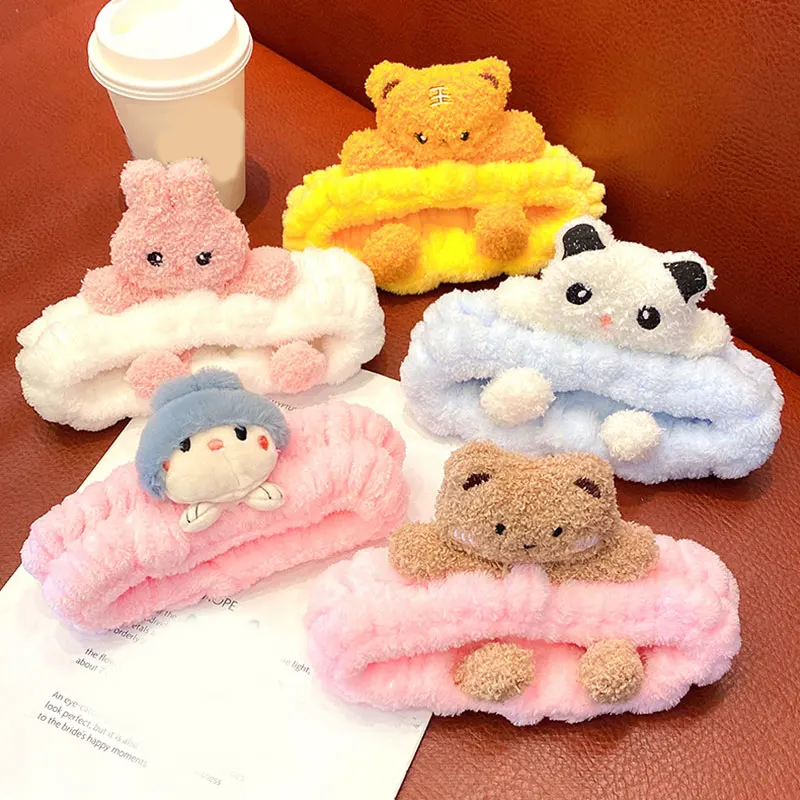 Soft Coral Fleece Turban Headwrap Women Girls 1PC Cartoon Headband Korean Version Wash Face Makeup High Elastic Hair Band
Soft Coral Fleece Turban Headwrap Women Girls 1PC Cartoon Headband Korean Version Wash Face Makeup High Elastic Hair Band
