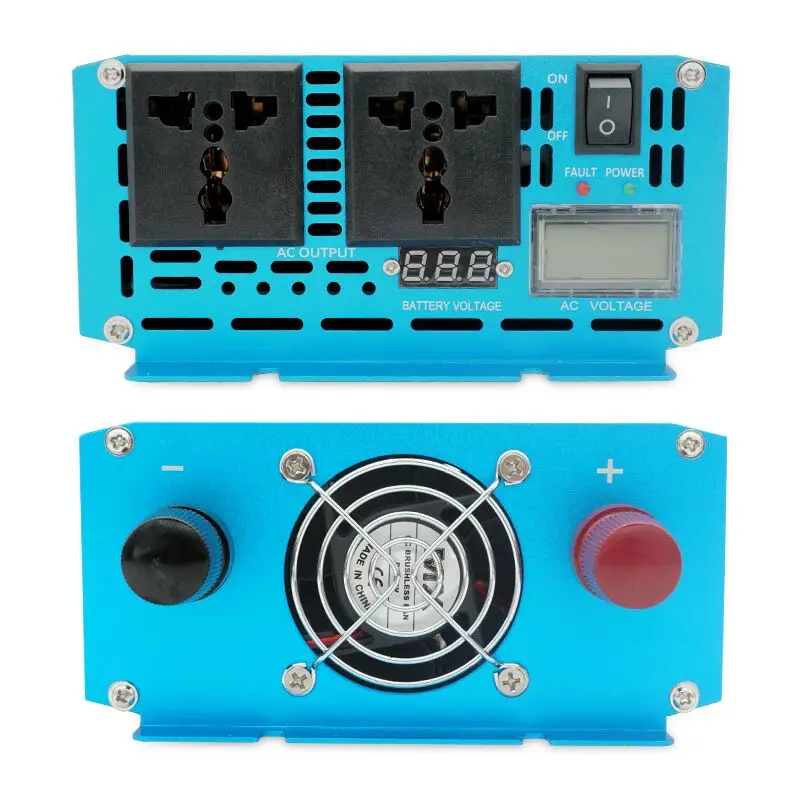 3000Watts LCD & LED Digital Display Pure Sine Wave For car/home DC 12V/24V To AC 110V/220V Brand New Power INVERTER(Blue)
3000Watts LCD & LED Digital Display Pure Sine Wave For car/home DC 12V/24V To AC 110V/220V Brand New Power INVERTER(Blue)