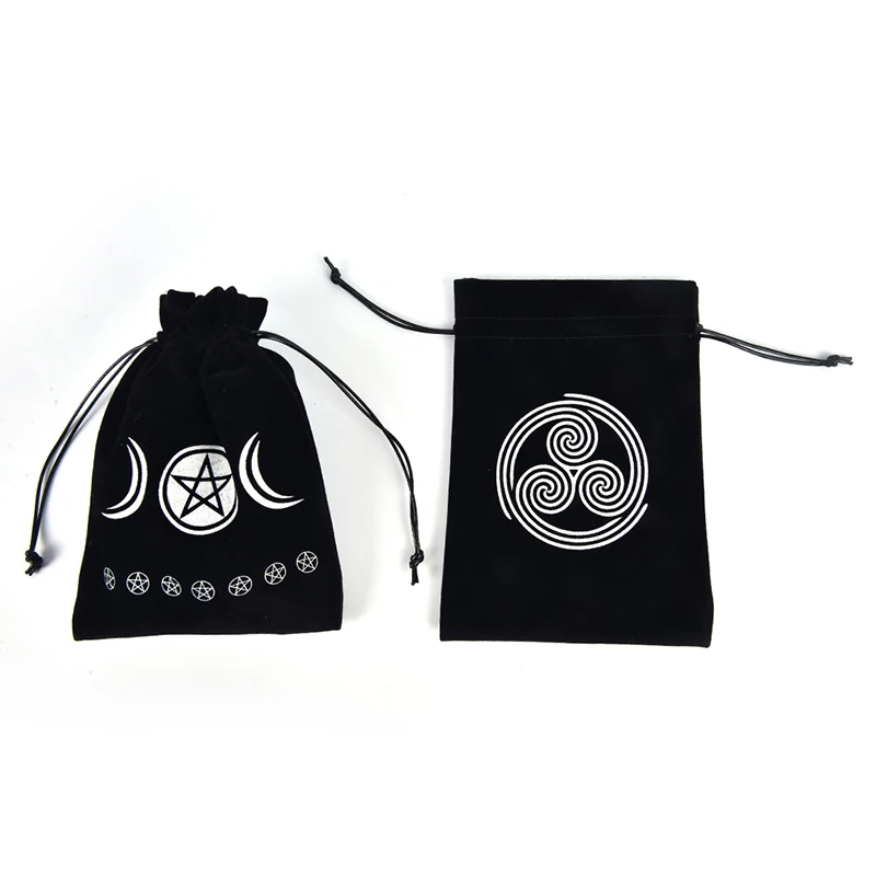 Tarot Cards Storage Bag High-grade Flannel Cards Pouch Card Holder Container
Tarot Cards Storage Bag High-grade Flannel Cards Pouch Card Holder Container