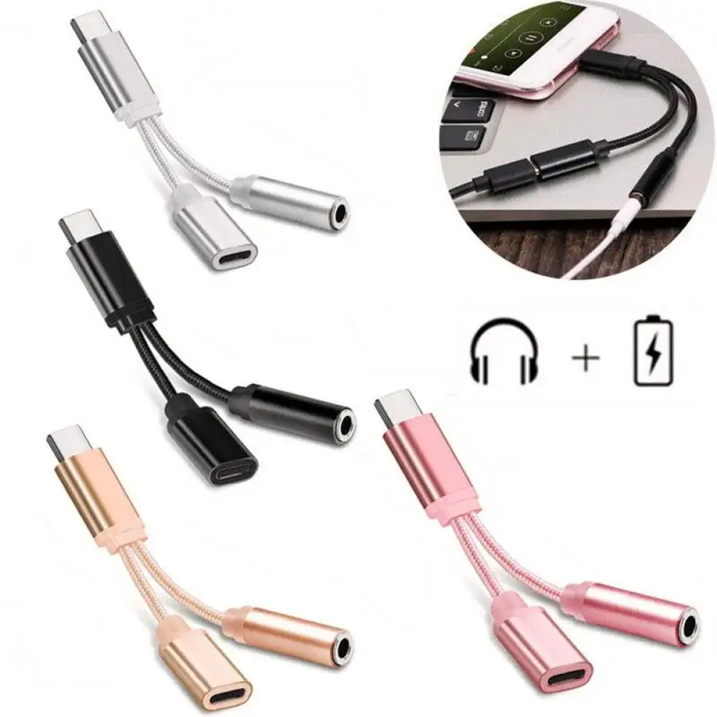 Aux аудио адаптер 2 в 1 с USB Type C на 3,5 мм, Разветвитель для наушников, зарядный кабель, адаптер, аксессуары для наушников мобильный телефон
Aux аудио адаптер 2 в 1 с USB Type C на 3,5 мм, Разветвитель для наушников, зарядный кабель, адаптер, аксессуары для наушников мобильный телефон