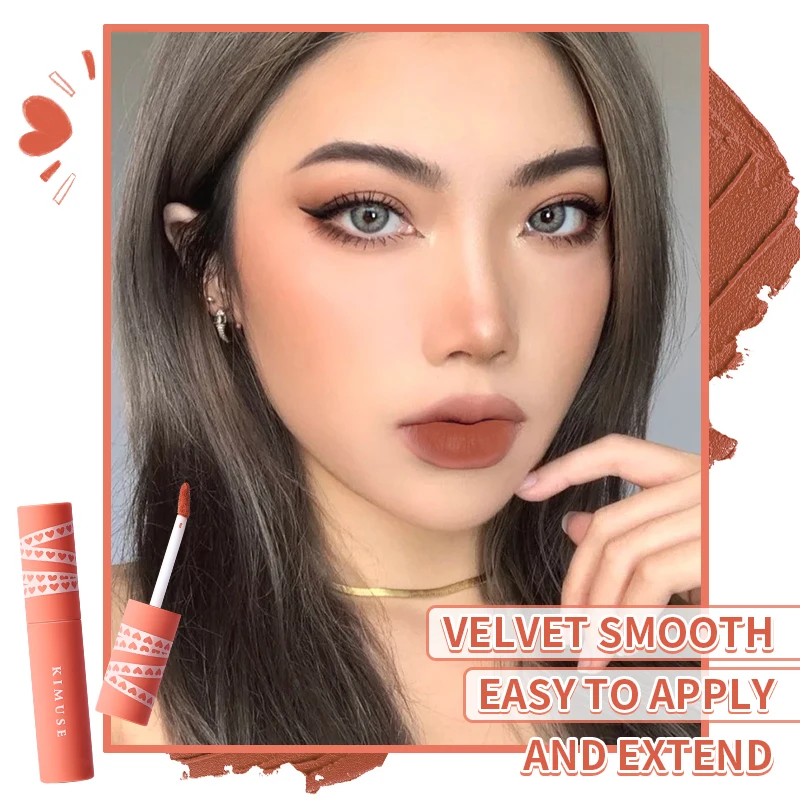 6 Colors NEW Arrival Matte Velvet Lip Glaze Waterproof Lasting Not EasyTo Fade Lip Gloss Lipstick Makeup Cosmetic
6 Colors NEW Arrival Matte Velvet Lip Glaze Waterproof Lasting Not EasyTo Fade Lip Gloss Lipstick Makeup Cosmetic