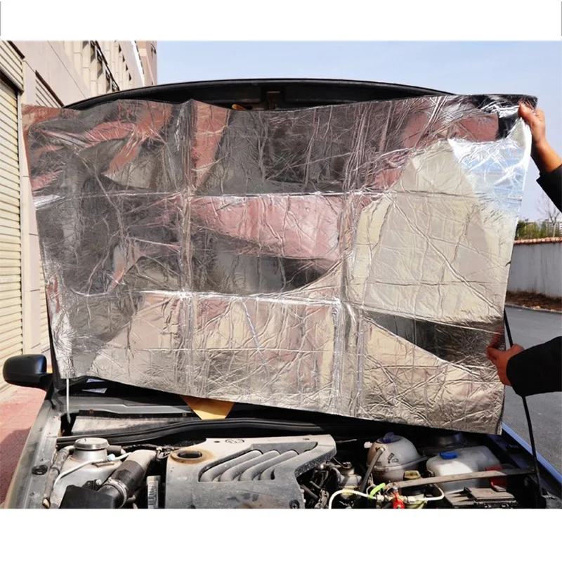 Car 100*140CM Glass Fibre Car Engine Bay Bonnet Insulation Noise Hood Sound Proofing Heat M8617
Car 100*140CM Glass Fibre Car Engine Bay Bonnet Insulation Noise Hood Sound Proofing Heat M8617