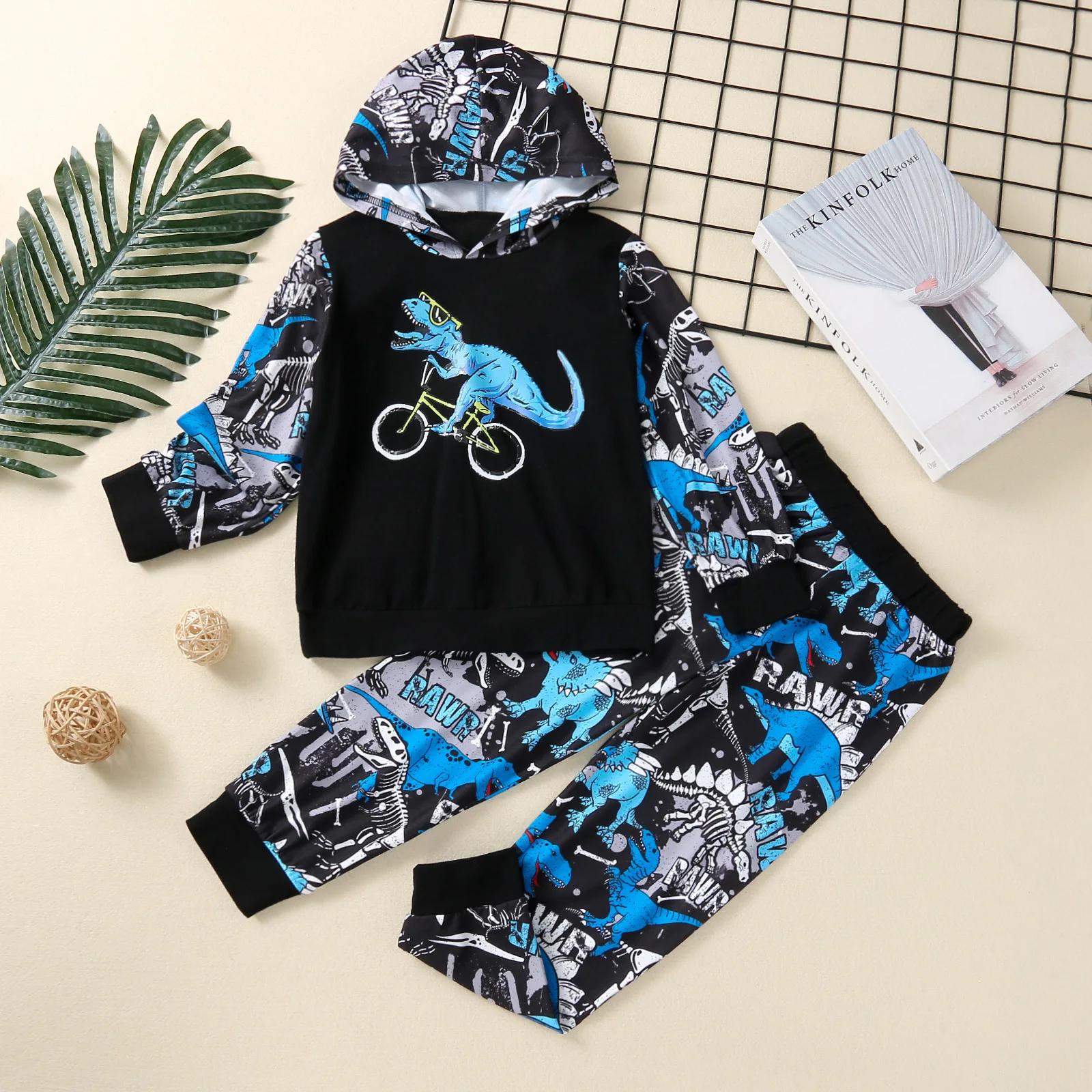 2021 Autumn Winter Newborn Baby Boy's Cotton Clothes Hooded Set Long Sleeve Dinosaur Top Pants 2 3 4 5 6 Years Kids Children
2021 Autumn Winter Newborn Baby Boy's Cotton Clothes Hooded Set Long Sleeve Dinosaur Top Pants 2 3 4 5 6 Years Kids Children
