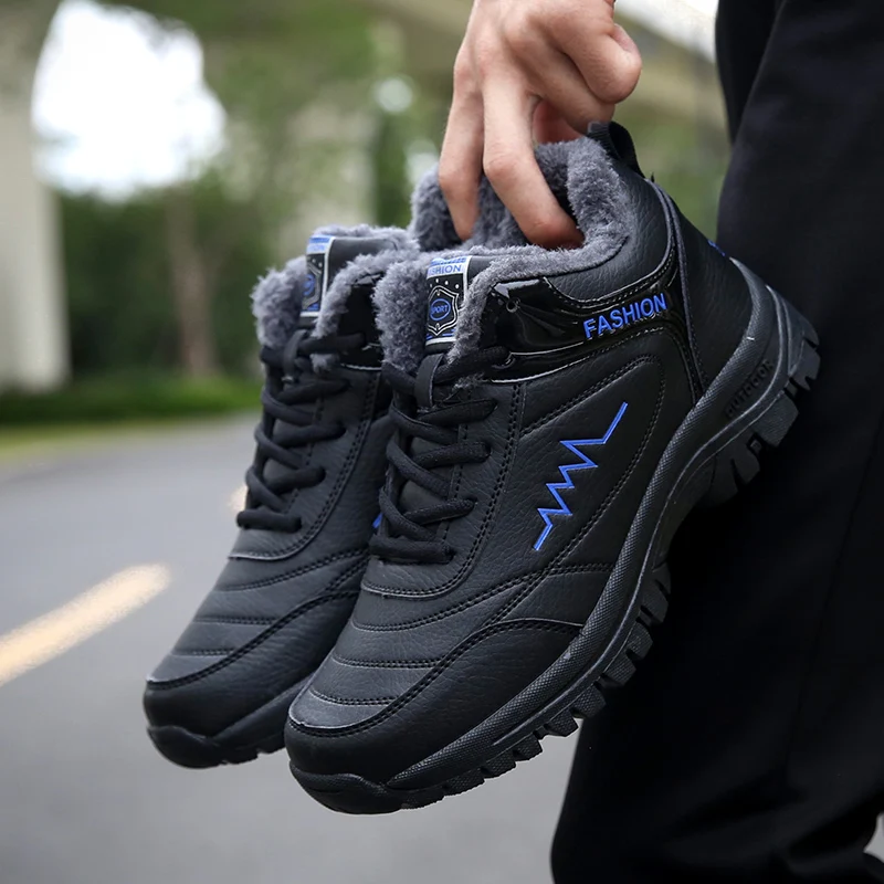 Men Fashion Winter Shoes Comfortable Soft Warm Hiking Boots Thick Wear-resistant Non-slip Waterproof Shoes for Men
Men Fashion Winter Shoes Comfortable Soft Warm Hiking Boots Thick Wear-resistant Non-slip Waterproof Shoes for Men