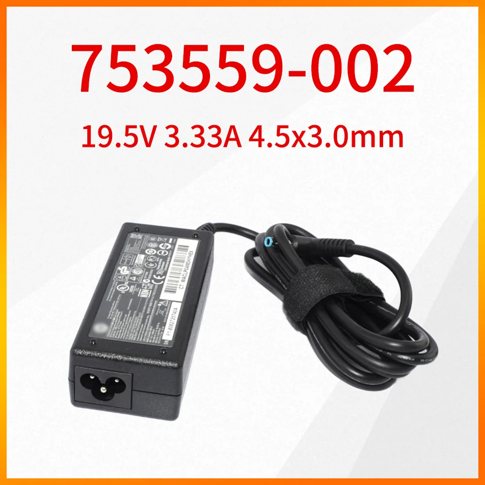 Original New PPP009C 19.5V 3.33A 4.5x3.0mm Power Adapter For HP Envy 4 Envy6 753559-002 710412-001
Original New PPP009C 19.5V 3.33A 4.5x3.0mm Power Adapter For HP Envy 4 Envy6 753559-002 710412-001