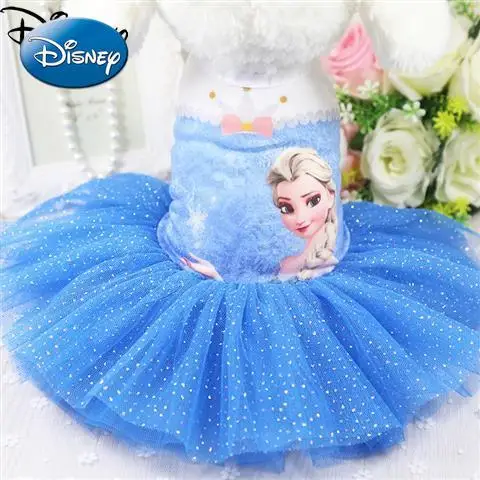 Disney Frozen Aisha Princess Spring and Summer Comfortable Size Medium Dog Dress Cute Cartoon Princess Pet Dress Simple
Disney Frozen Aisha Princess Spring and Summer Comfortable Size Medium Dog Dress Cute Cartoon Princess Pet Dress Simple