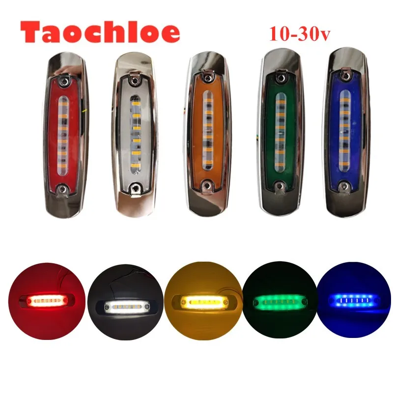 10 шт., автомобильные габаритные огни, 12 В, 24 В, 18 светодиодов
10 шт., автомобильные габаритные огни, 12 В, 24 В, 18 светодиодов