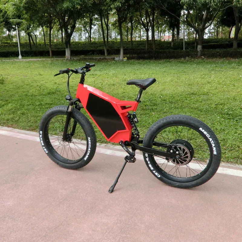 2019 новый стиль stealth bomber 26 дюймов x4.0 Снежный велосипед 72 в 5000 Вт Электрический с