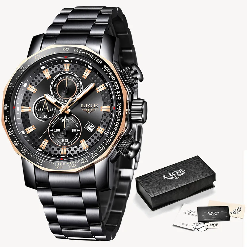 Multifunctional business watch sports leisure fashion waterproof quartz watch men's Watch
Multifunctional business watch sports leisure fashion waterproof quartz watch men's Watch