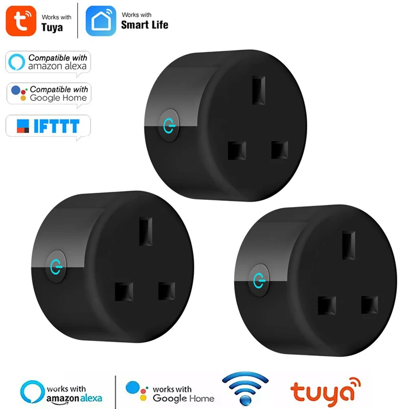 Smart WiFi Plug Adaptor 10A Remote Voice Control Power Monitor Socket Outlet Timing Function Work With Alexa Google Home Tuya
Smart WiFi Plug Adaptor 10A Remote Voice Control Power Monitor Socket Outlet Timing Function Work With Alexa Google Home Tuya