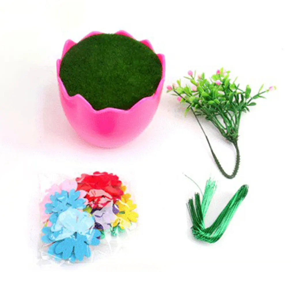 Buttons Flower Bouquet Craft Flower Vase Arts And Craft Kit Colorful Button Art Felt Flower Toy DIY Kit For Kids
Buttons Flower Bouquet Craft Flower Vase Arts And Craft Kit Colorful Button Art Felt Flower Toy DIY Kit For Kids
