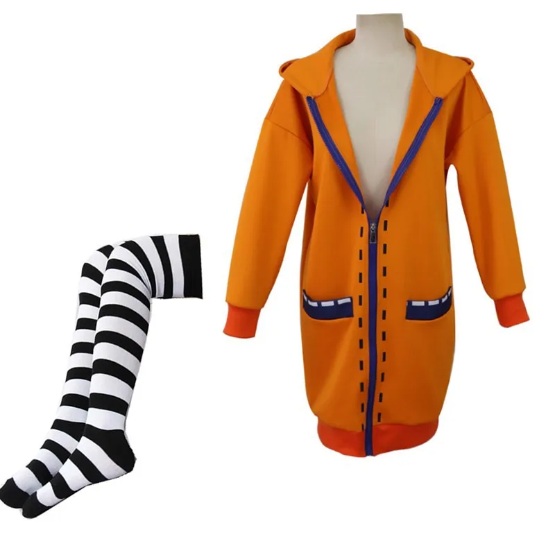 Anime Kakegurui Yomoduki Runa Cosplay Costumes Hoodie Jacket Coat Halloween Costumes Knee High Socks Sets
Anime Kakegurui Yomoduki Runa Cosplay Costumes Hoodie Jacket Coat Halloween Costumes Knee High Socks Sets