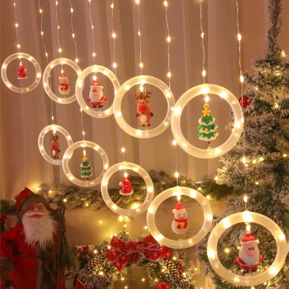 Plastic Christmas String Lights Water Proof Cute Plastic Backdrop Decorative Window String Light Home Xmas Tree Hanging Decor
Plastic Christmas String Lights Water Proof Cute Plastic Backdrop Decorative Window String Light Home Xmas Tree Hanging Decor