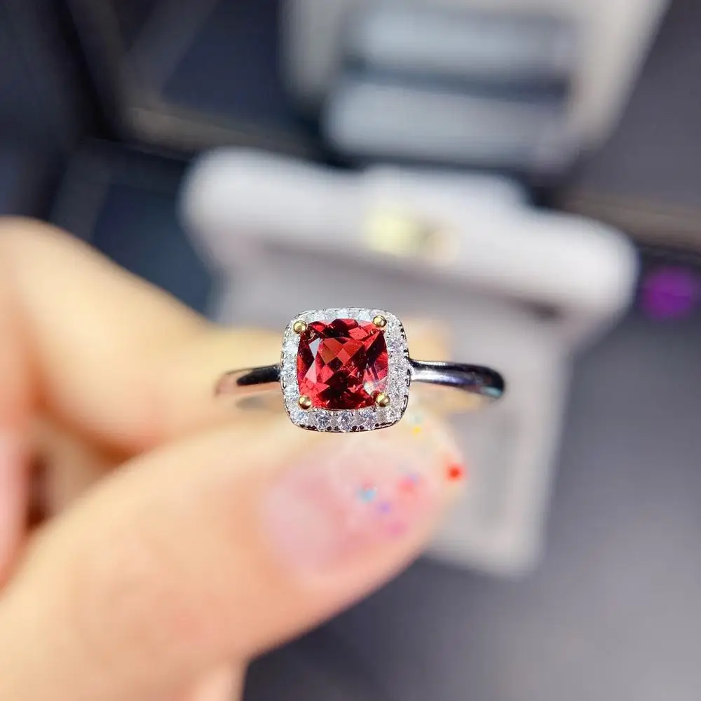 SHILOVEM 925 silver natural red garnet rings open trendy party wholesale Fine women Birthday gift new 5mm jcj0505968ags
SHILOVEM 925 silver natural red garnet rings open trendy party wholesale Fine women Birthday gift new 5mm jcj0505968ags