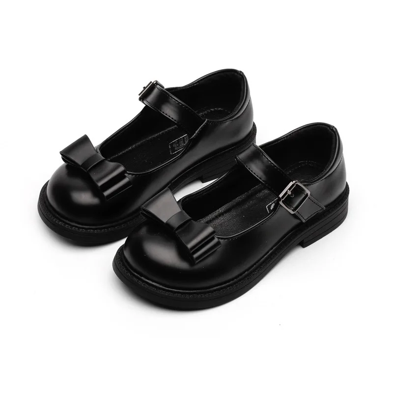 Girls White Leather Shoes Spring New Children's Bow-knot Shallow Mouth Shoes Children's Princess Shoes Girls Performance Shoes
Girls White Leather Shoes Spring New Children's Bow-knot Shallow Mouth Shoes Children's Princess Shoes Girls Performance Shoes