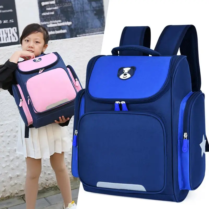 Solid Children School Bags Boys Girls Kids Primary School Backpacks Briefcase Quality Schoolbags with Pencil Case Dropshipping
Solid Children School Bags Boys Girls Kids Primary School Backpacks Briefcase Quality Schoolbags with Pencil Case Dropshipping