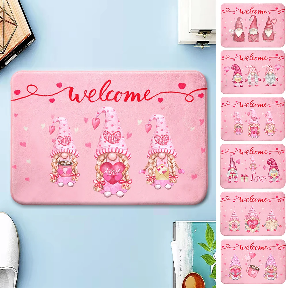 Pink Welcome Mat Christmas Santa Claus 60cmx40cm 3D bathroom bedroom living room non-slip mat household carpet front door
Pink Welcome Mat Christmas Santa Claus 60cmx40cm 3D bathroom bedroom living room non-slip mat household carpet front door