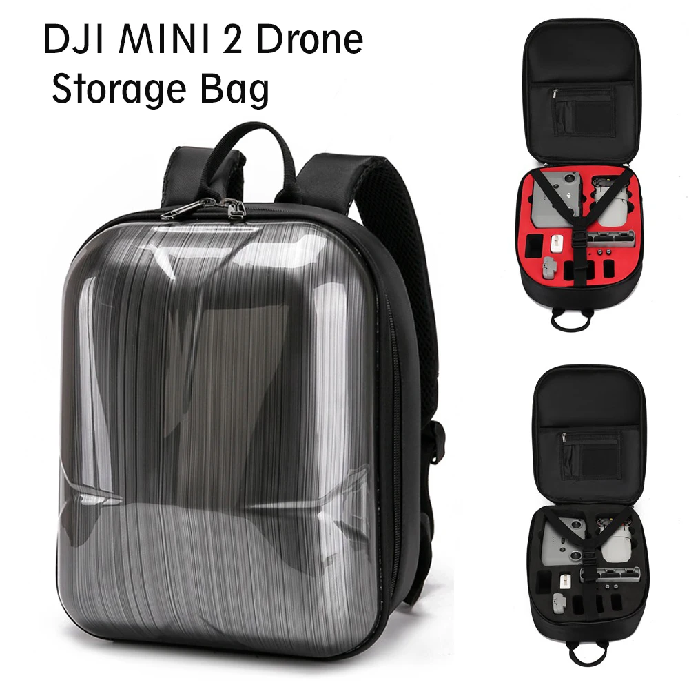 DJI mini2 Storage bag Luggage Double Shoulder Hard Shell Backpack DJI mini 2 Drone Accessories BOX
DJI mini2 Storage bag Luggage Double Shoulder Hard Shell Backpack DJI mini 2 Drone Accessories BOX