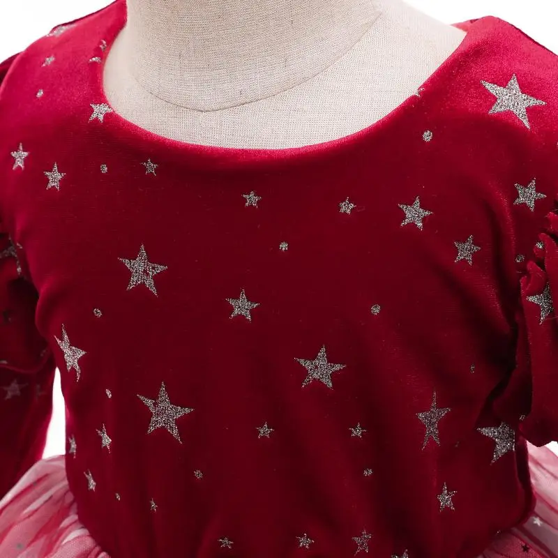 2021 Autumn Baby Girls Birthday Baptism Party Dress Children Vintage Velvet Princess Star Dresses Kids Tulle Ball Gown Vestidos
2021 Autumn Baby Girls Birthday Baptism Party Dress Children Vintage Velvet Princess Star Dresses Kids Tulle Ball Gown Vestidos
