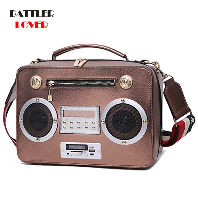 Real Radio USB Bluetooth Totes Bag Women Box Handbag Dubai Women Girl Vintage Retro Evening Party Crossbody 2019 New Summer Bag
Real Radio USB Bluetooth Totes Bag Women Box Handbag Dubai Women Girl Vintage Retro Evening Party Crossbody 2019 New Summer Bag