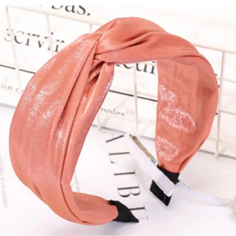 New Headwear Wide Cross Headband Women Solid Silk Satin Hairband Adults Hair Accessories Face Wash Head Band Women Hairband
New Headwear Wide Cross Headband Women Solid Silk Satin Hairband Adults Hair Accessories Face Wash Head Band Women Hairband
