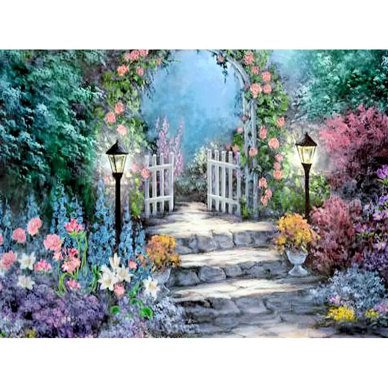 GATYZTORY Oil Painting By Numbers Garden Scenery DIY Frame Pictures Paint By Number On Canvas DIY Home Decoration 60x75cm
GATYZTORY Oil Painting By Numbers Garden Scenery DIY Frame Pictures Paint By Number On Canvas DIY Home Decoration 60x75cm