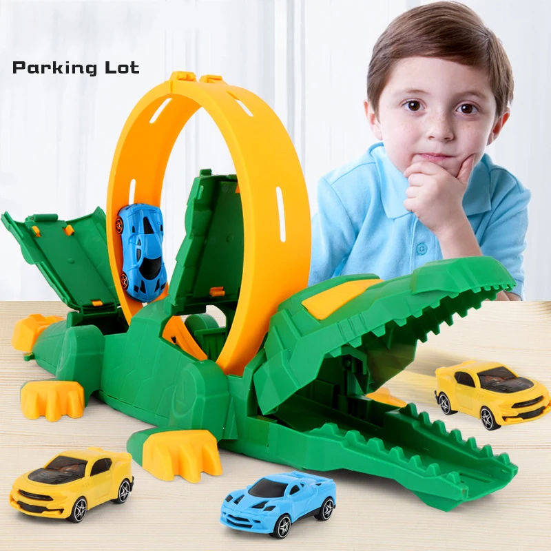 2022 Children'S Manual Crocodile Ejection Inertial Toy Car 360-Degree Rotating Puzzle Track Launcher Model Boy Children'S Toy
2022 Children'S Manual Crocodile Ejection Inertial Toy Car 360-Degree Rotating Puzzle Track Launcher Model Boy Children'S Toy