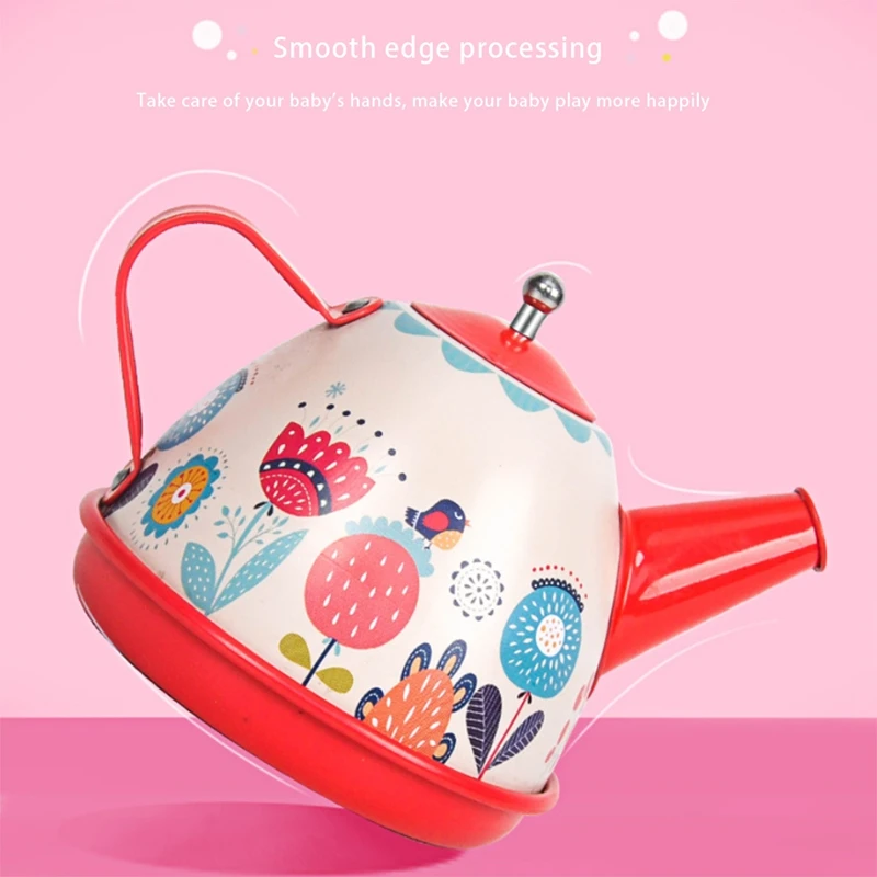 Metal Simulated Teapot Teacup British Style, Afternoon Tea Tinplate Toys, Kids Tea Party Pretend Play Toys(12 PCS)
Metal Simulated Teapot Teacup British Style, Afternoon Tea Tinplate Toys, Kids Tea Party Pretend Play Toys(12 PCS)