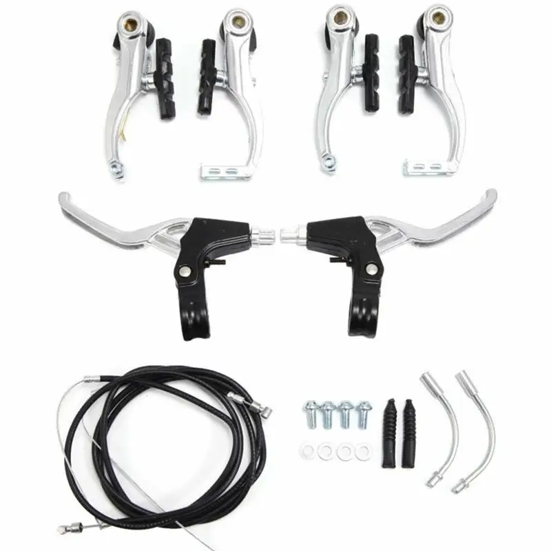 2 Pairs Complete Mtb Alloy Bicycle Mountain Bike V Brake set And And Cable (Front + Rear) Set Brake Sensitivity
2 Pairs Complete Mtb Alloy Bicycle Mountain Bike V Brake set And And Cable (Front + Rear) Set Brake Sensitivity