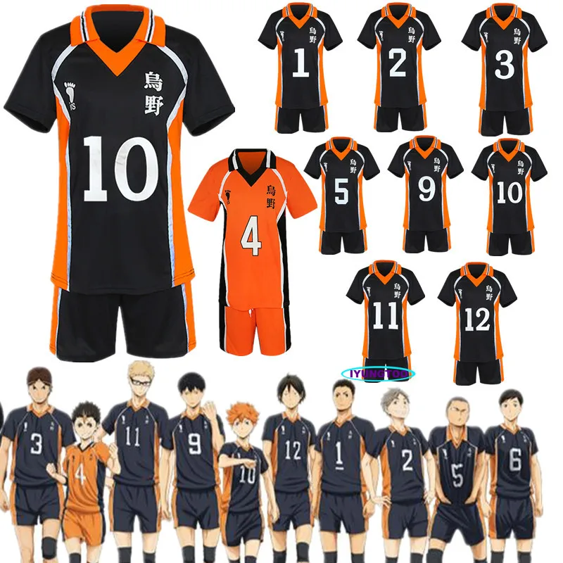 Haikyuu Cosplay Костюм Karasuno старшая школа волейбол клуб Hinata Shyouyou Kageyama Tobio спортивная одежда Джерси аниме униформа
Haikyuu Cosplay Костюм Karasuno старшая школа волейбол клуб Hinata Shyouyou Kageyama Tobio спортивная одежда Джерси аниме униформа