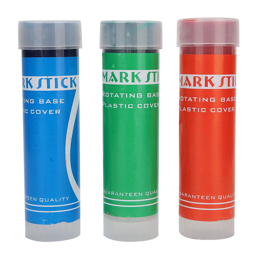 3PCS High Purity Paraffin Portable 3 Colours Pig Marker Animal Marking Crayon Livestock Identify Pen Can Dissolve In Water
3PCS High Purity Paraffin Portable 3 Colours Pig Marker Animal Marking Crayon Livestock Identify Pen Can Dissolve In Water