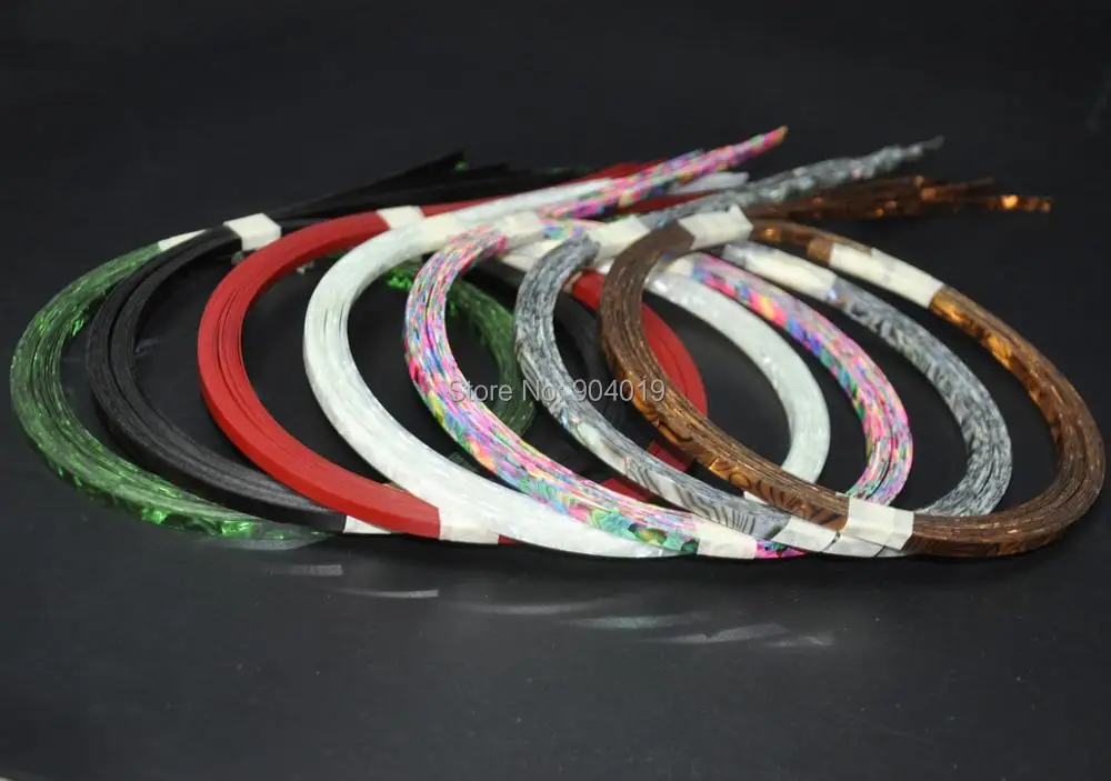 10Pcs Luthier Purfling Binding Marquetry inlay Guitar Builder Celluloid Strip 5mmx1000mm
10Pcs Luthier Purfling Binding Marquetry inlay Guitar Builder Celluloid Strip 5mmx1000mm