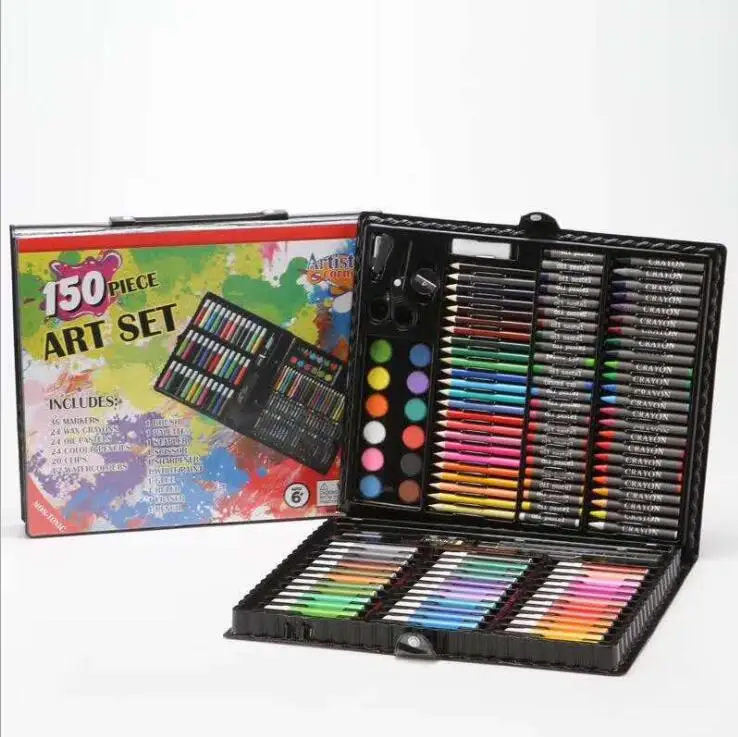 150pcs Watercolor Pencils Crayons Children Drawing Tools Marker Pen Crayon Pencil Supplies Painting Arts Set For Kids
150pcs Watercolor Pencils Crayons Children Drawing Tools Marker Pen Crayon Pencil Supplies Painting Arts Set For Kids