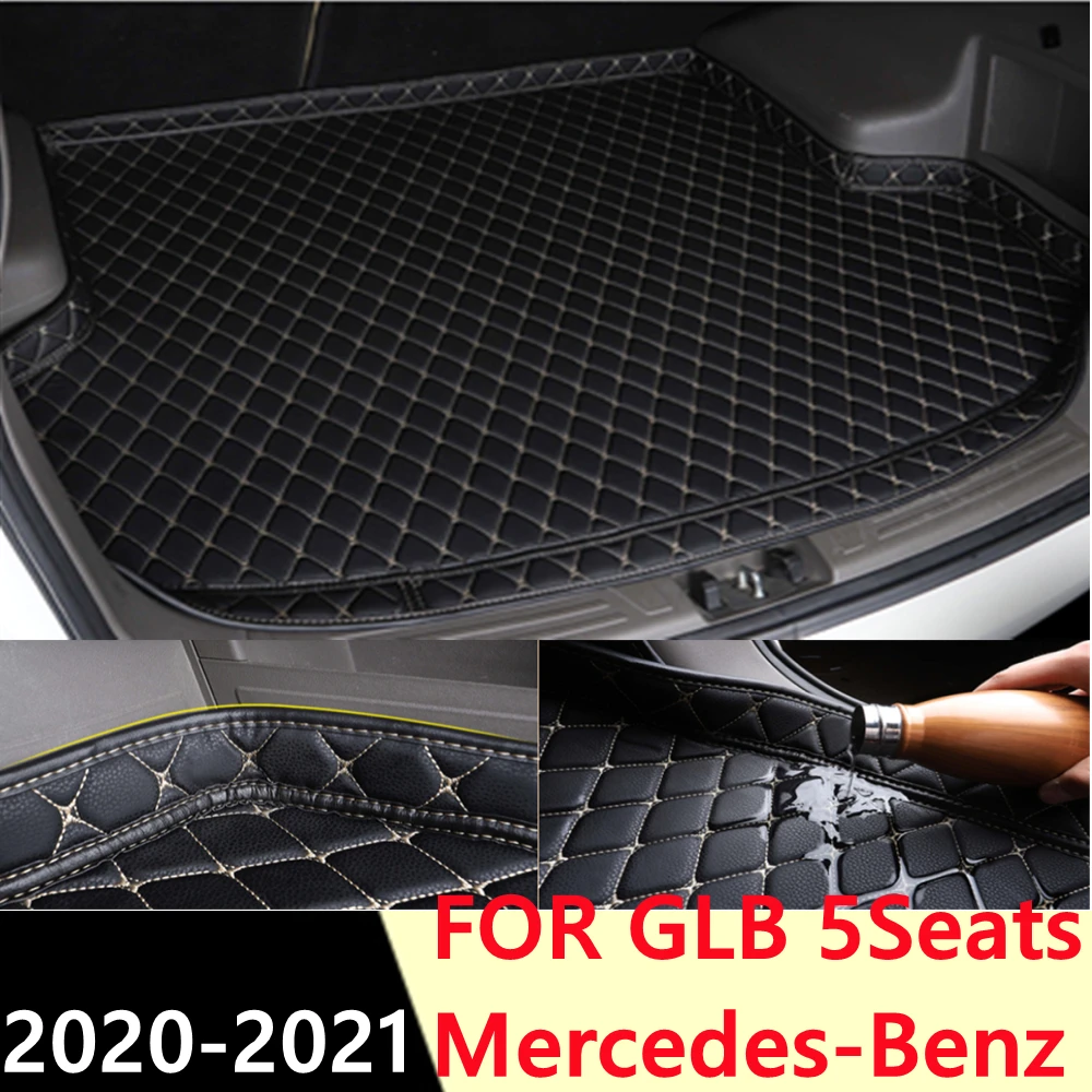 SJ High Side Waterproof Car Trunk Mat AUTO Tail Boot Tray Liner Cargo Rear Pad Parts For Mercedes-Benz GLB 5Seats 2020 2021
SJ High Side Waterproof Car Trunk Mat AUTO Tail Boot Tray Liner Cargo Rear Pad Parts For Mercedes-Benz GLB 5Seats 2020 2021