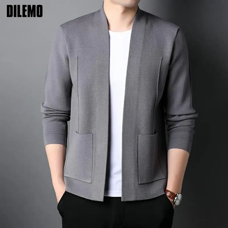 Top Grade New Brand Fashion Knit Streetwear Cardigan Men Sweater Casual Coats Japanese Jacket Autum Winter Men's Clothing
Top Grade New Brand Fashion Knit Streetwear Cardigan Men Sweater Casual Coats Japanese Jacket Autum Winter Men's Clothing