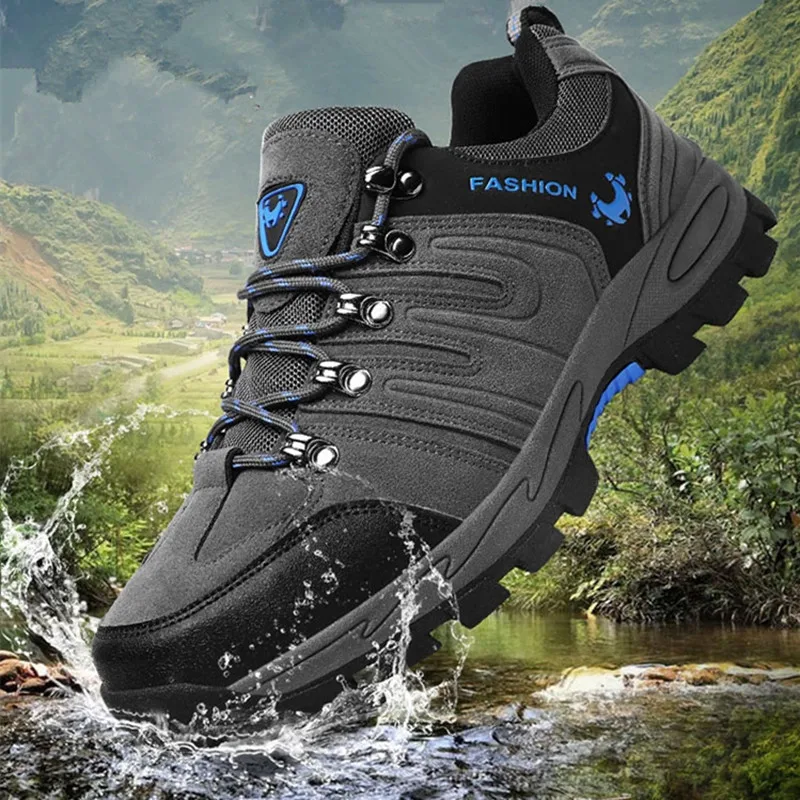 Mens Comfortable Mountain Climbing Shoes Hunting Tactical BootsNon Slip Waterproof Males Hiking Shoes Nubuck Trekking Sneakers
Mens Comfortable Mountain Climbing Shoes Hunting Tactical BootsNon Slip Waterproof Males Hiking Shoes Nubuck Trekking Sneakers