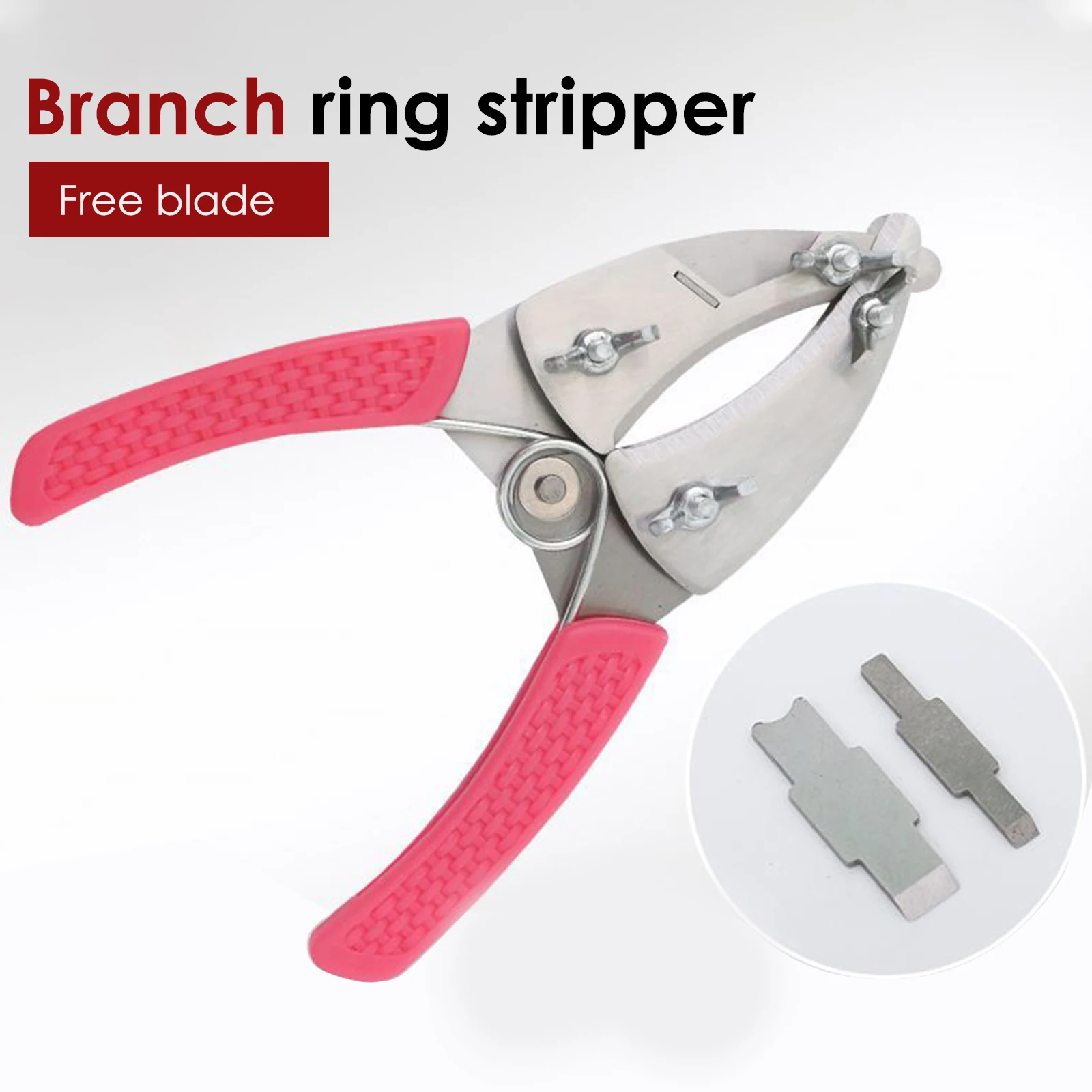 

Grafting Tool Peeling Shears Plant Cutter Ring Shaped Fruit Tree Peeler Bark Stripping Cutting Garden Alloy Steel Girdling Knife