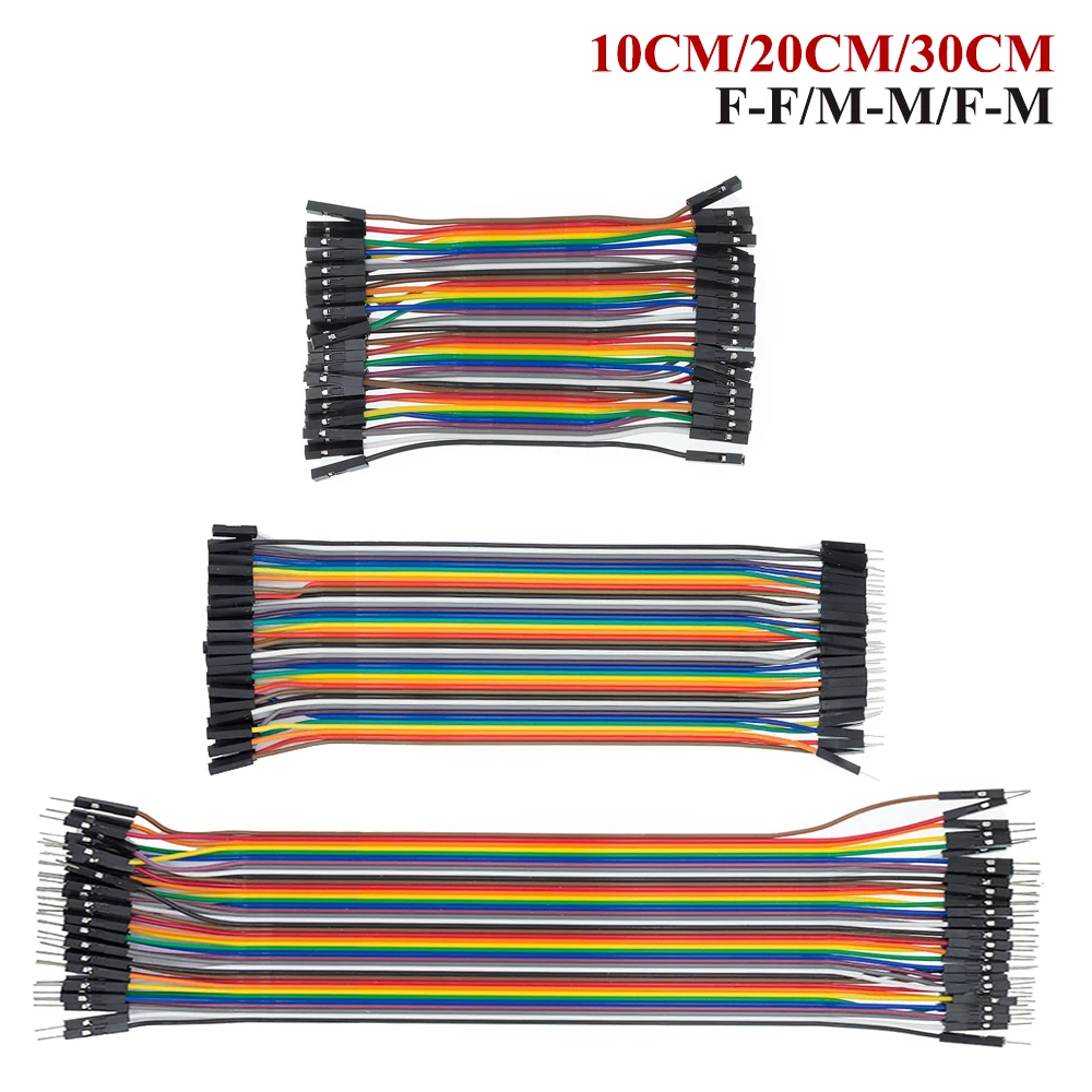 Dupont line 120 шт 20 см/10 см папа + мама и женщина перемычка провод кабель для Arduino|line|line