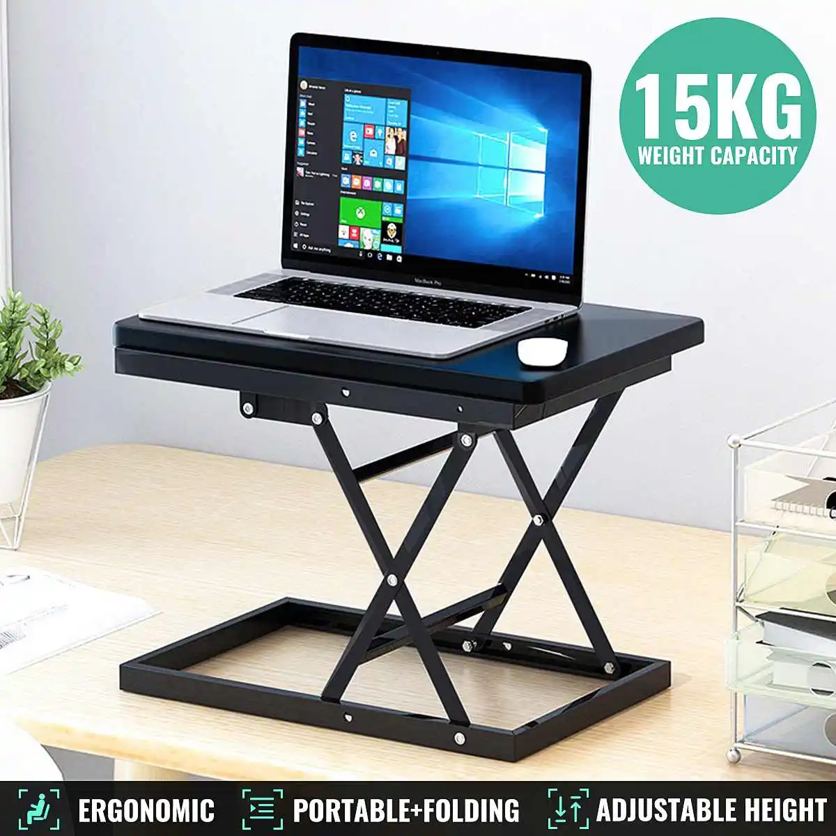 Laptop Table Stand Adjustable Folding Ergonomic Design Laptop Stand Notebook Desk Portable Shelf Riser Computer Holder 15kg
Laptop Table Stand Adjustable Folding Ergonomic Design Laptop Stand Notebook Desk Portable Shelf Riser Computer Holder 15kg